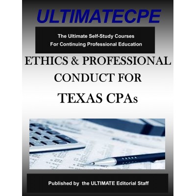 Ethics and Professional Conduct for Texas CPAs 2020